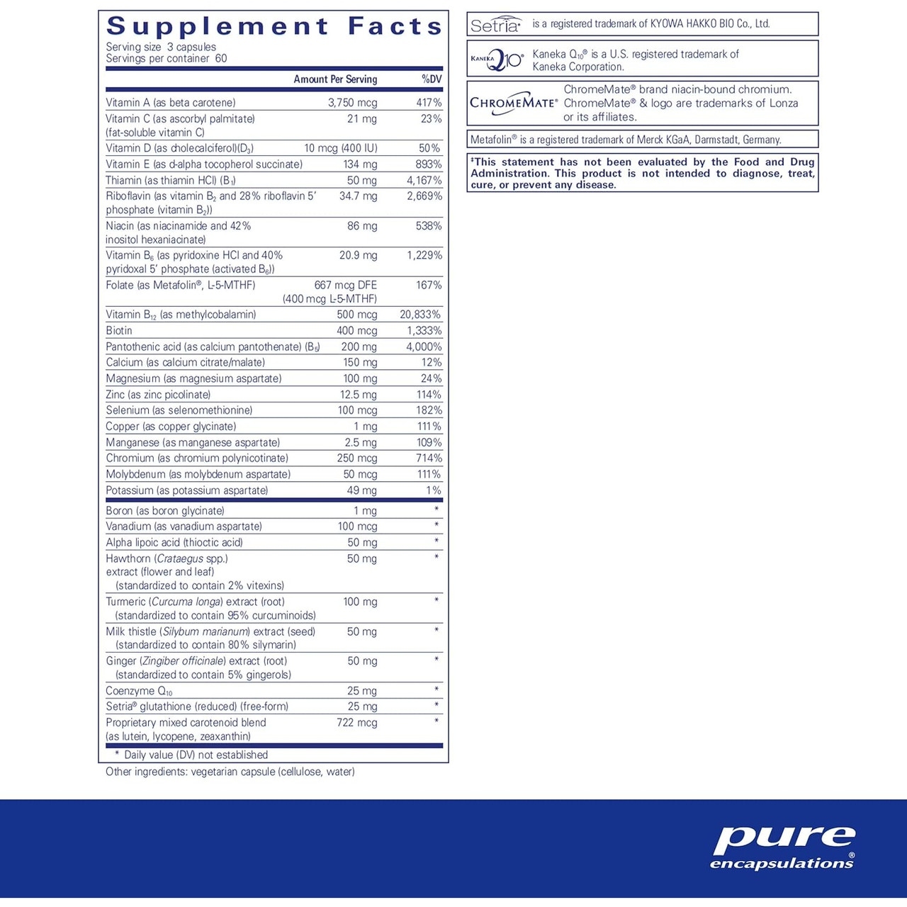 Pure Encapsulations UltraNutrient