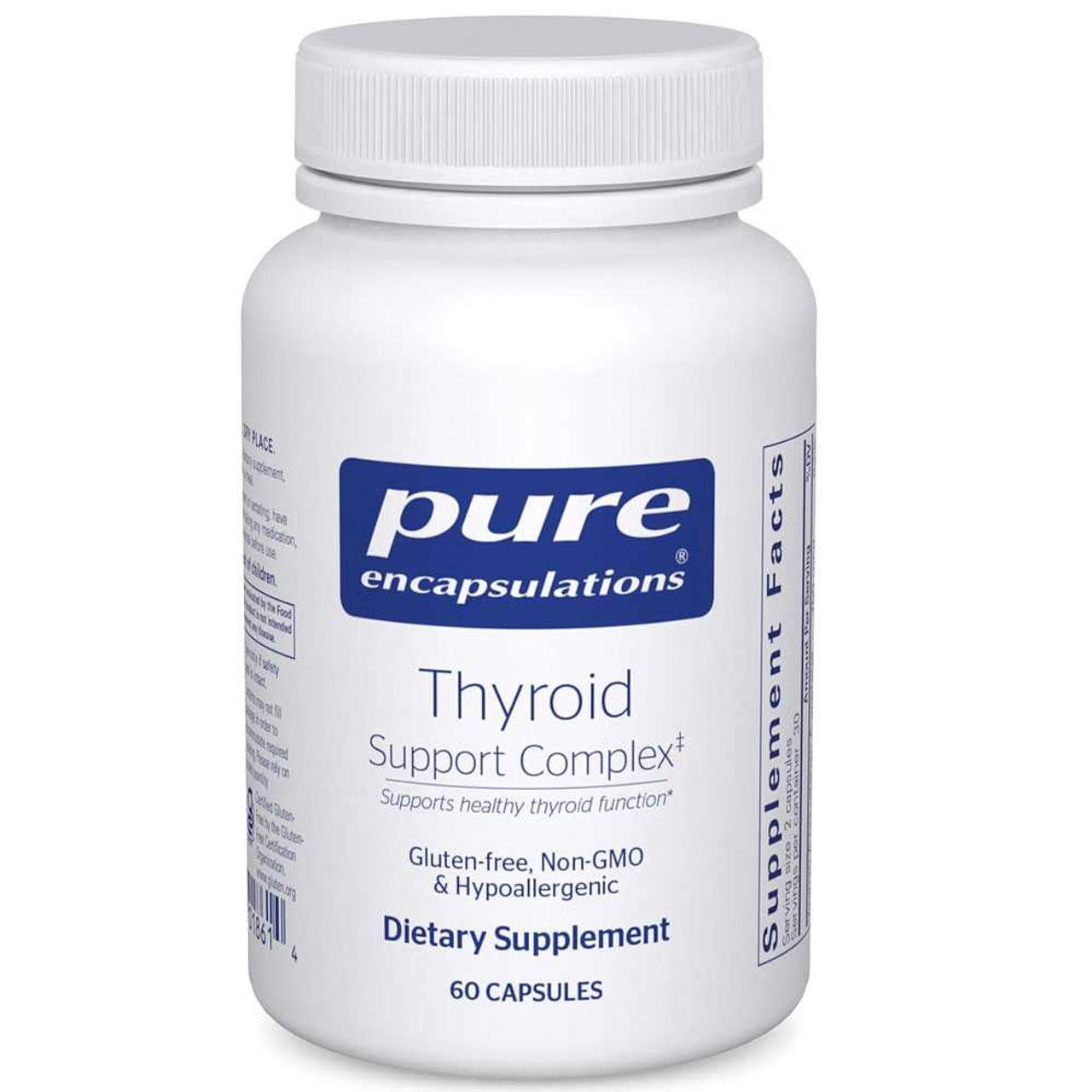 Pure Encapsulations Thyroid Support Complex - 60 Capsules PURE18614 BeautifiedYou.com