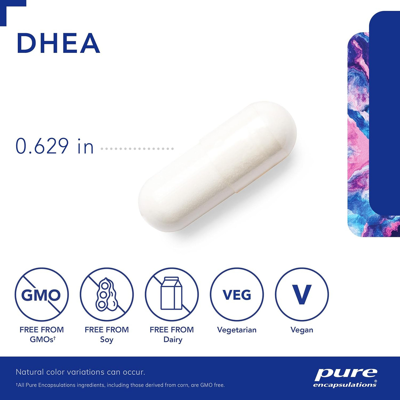 Pure Encapsulations DHEA 5 mg - 180 Capsules