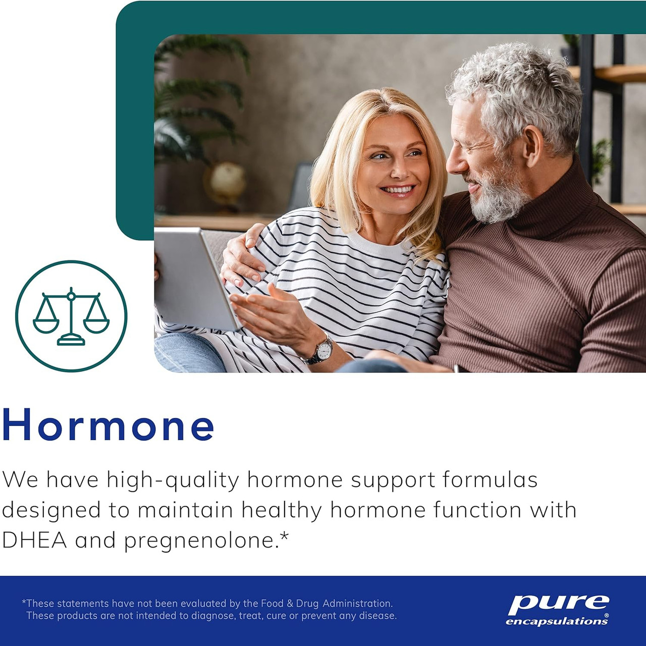 Pure Encapsulations DHEA 5 mg - 180 Capsules