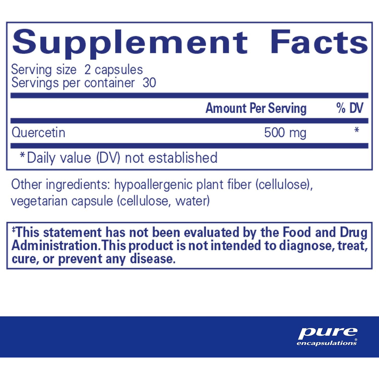 Pure Encapsulations Quercetin