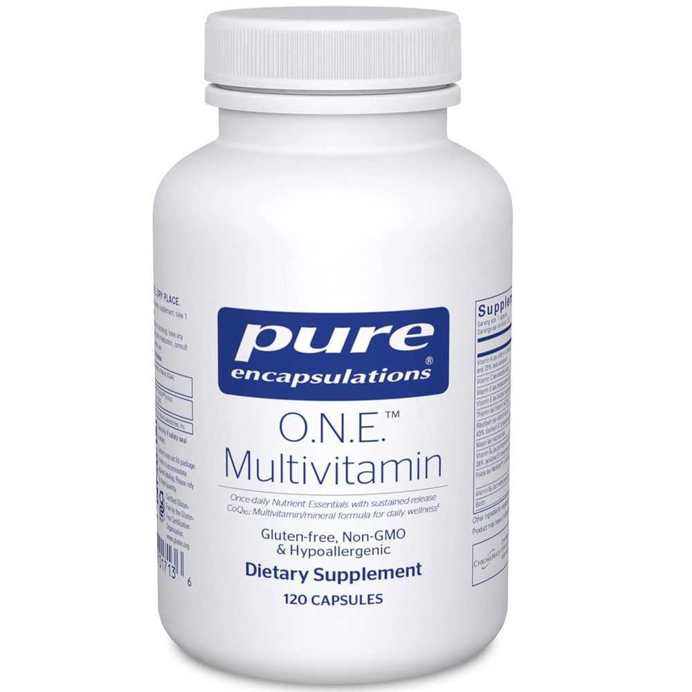 Pure Encapsulations O.N.E. Multivitamin 120 capsules bottle
