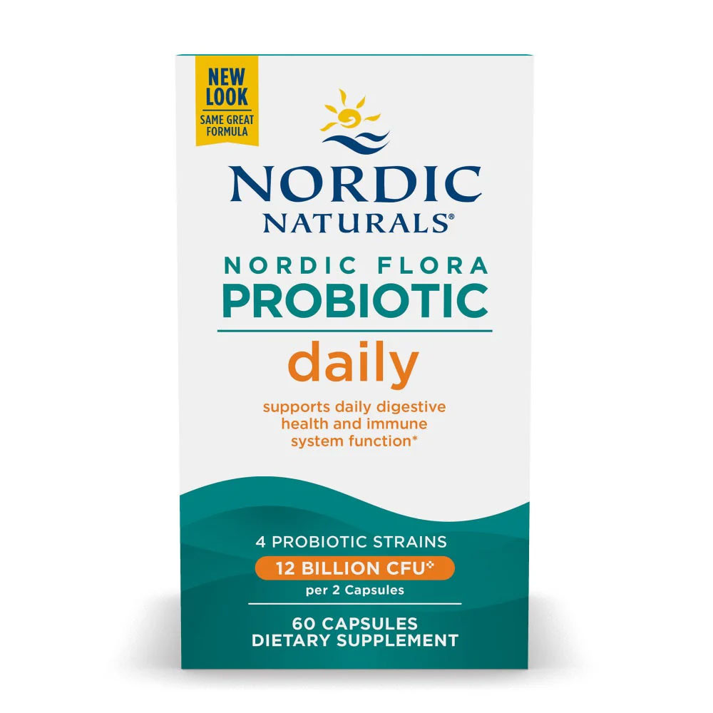 Nordic Naturals Nordic Flora Probiotic Daily 60 capsule box