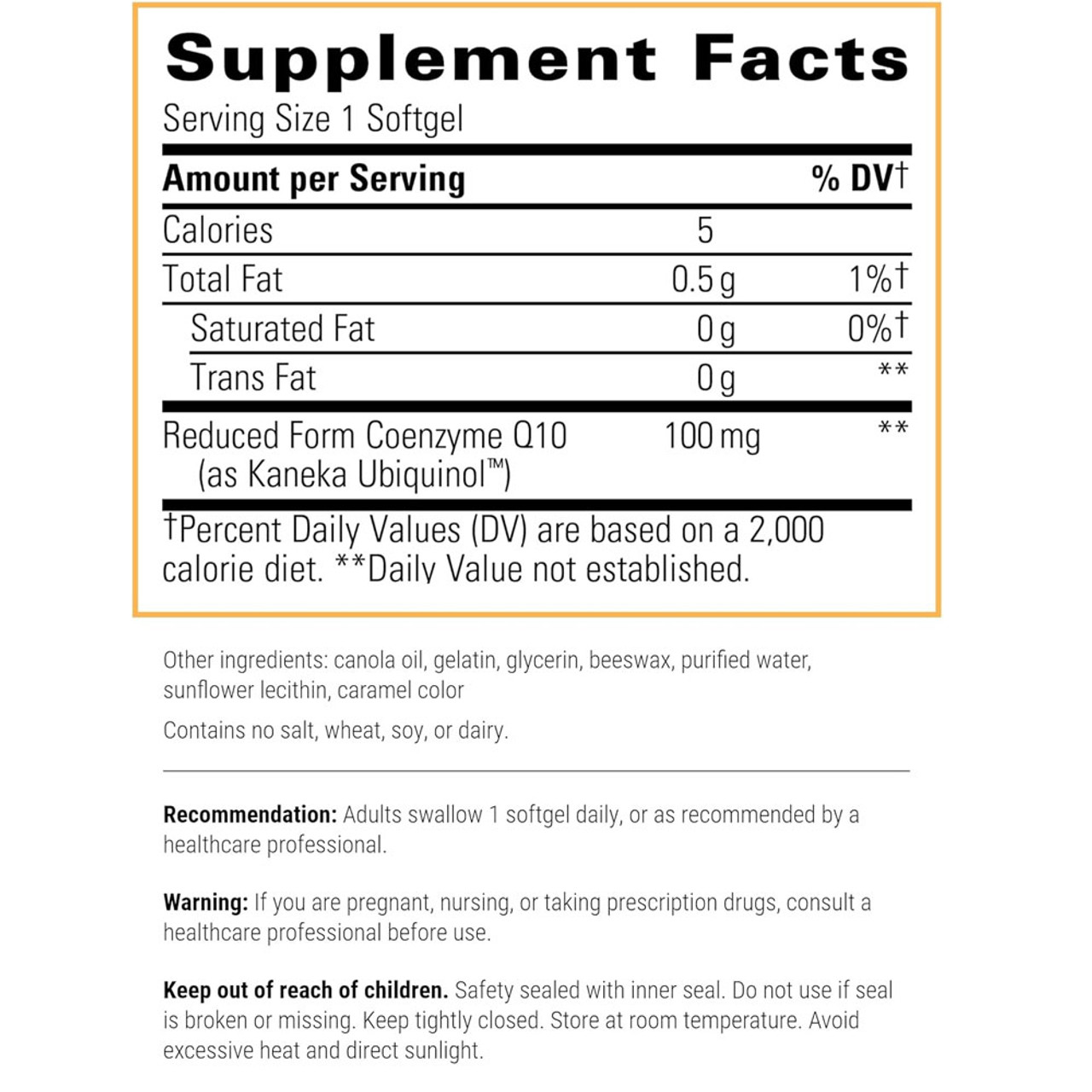 Integrative Therapeutics UBQH 100 mg - 60 Softgels BeautifiedYou.com