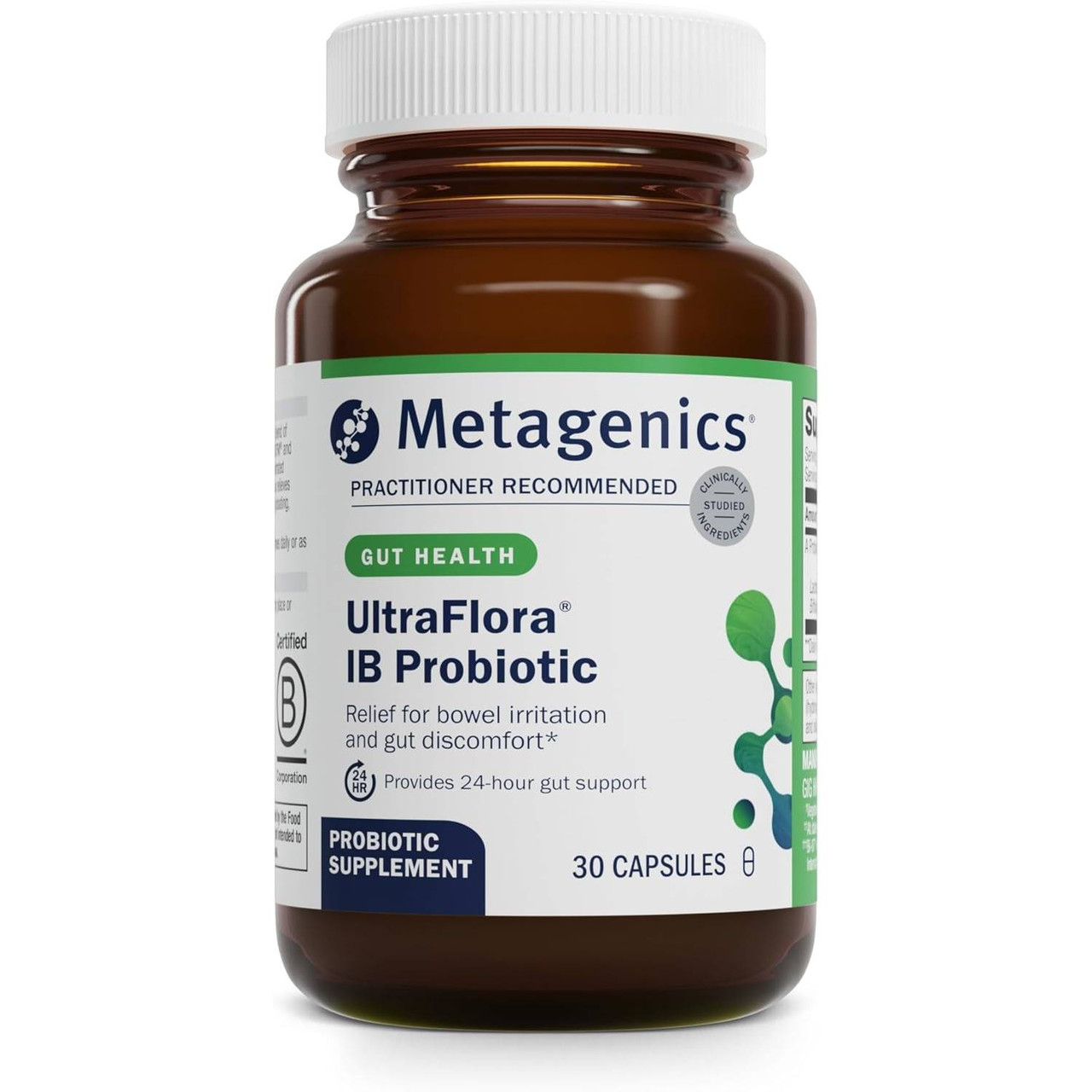 Metagenics UltraFlora IB - 30 Capsules MTGN47123 71.99