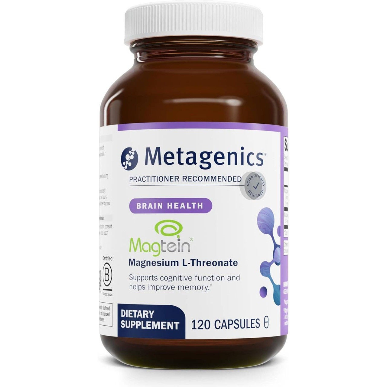Metagenics Mag L-Threonate - 120 Capsules MTGN48724 72.99