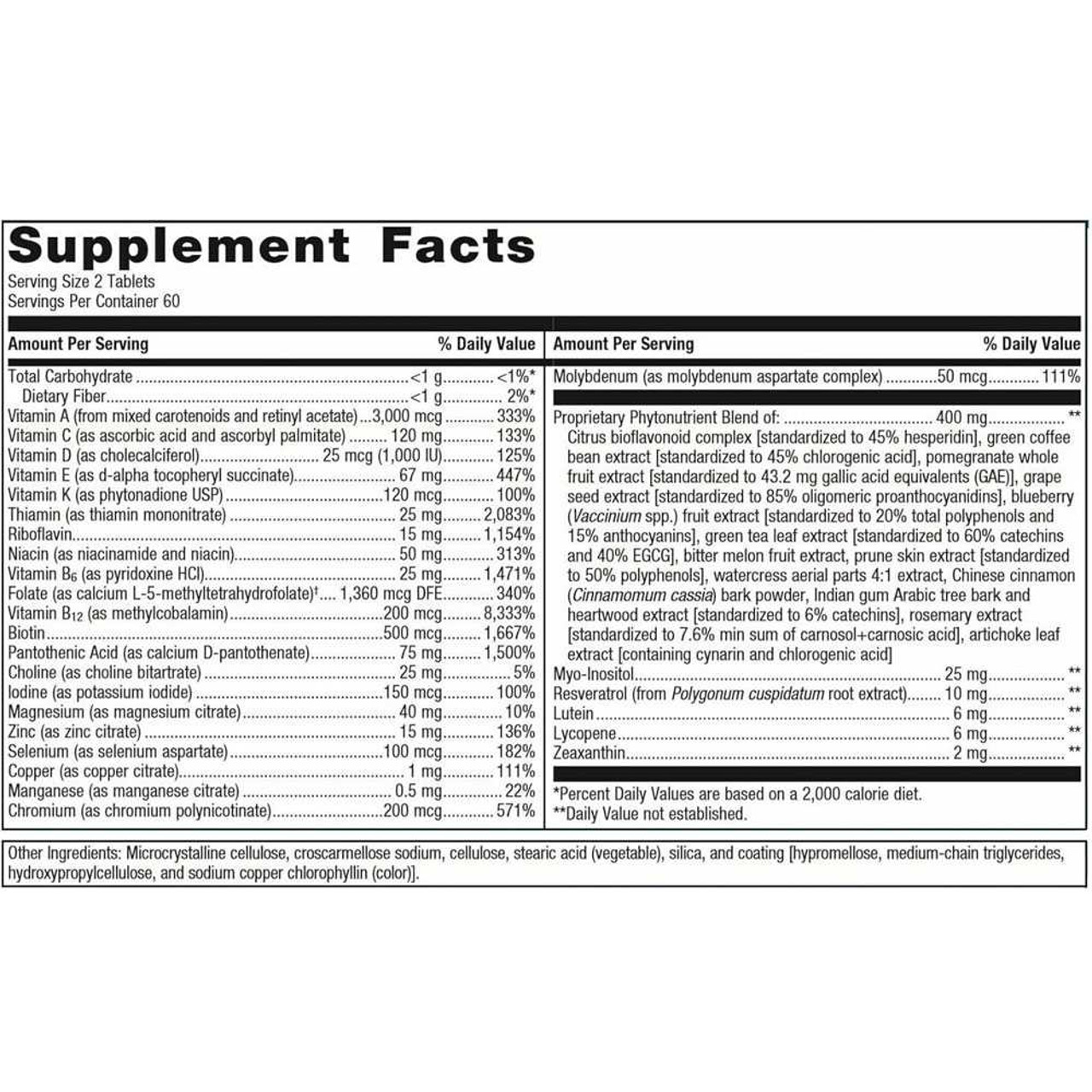 Metagenics PhytoMulti Without Iron MTGN-PMWI BeautifiedYou.com