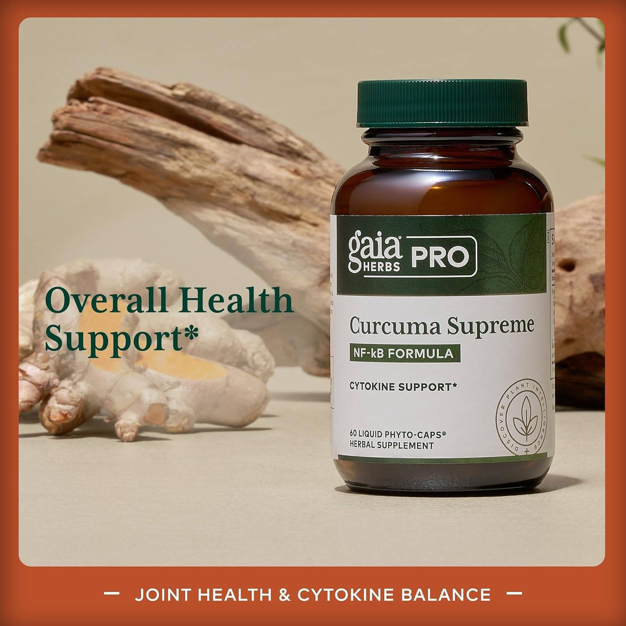 Gaia Herbs PRO Curcuma Supreme NF-kB Formula - 60 Capsules