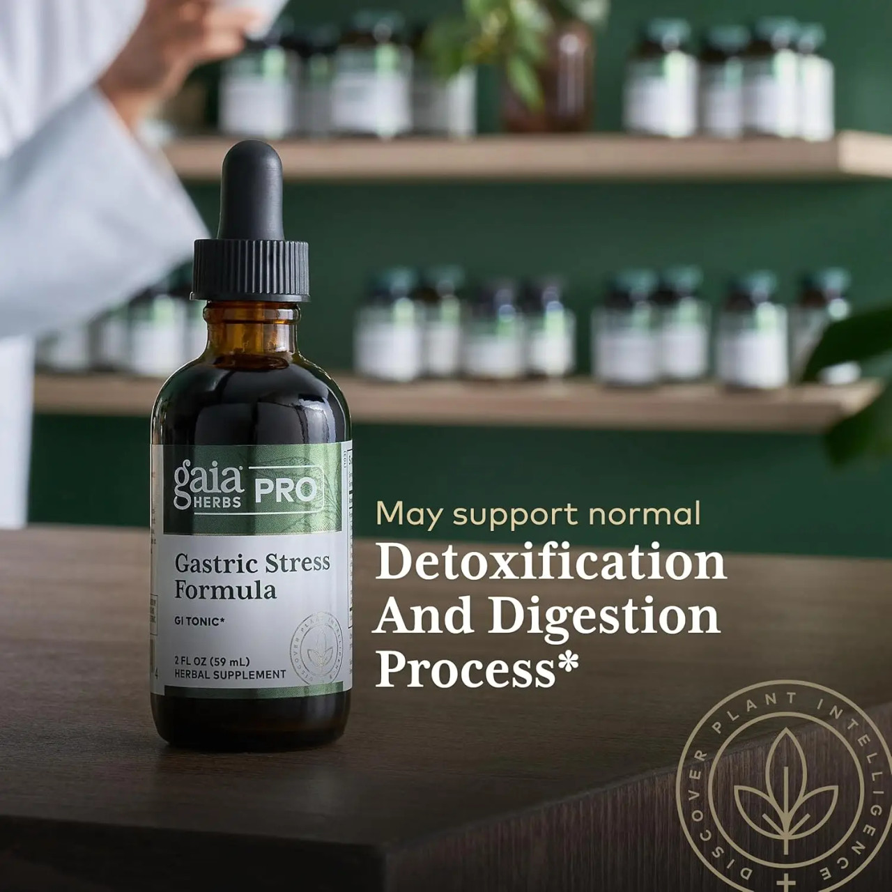 Gaia Herbs PRO Gastric Stress Formula - 2 Ounces