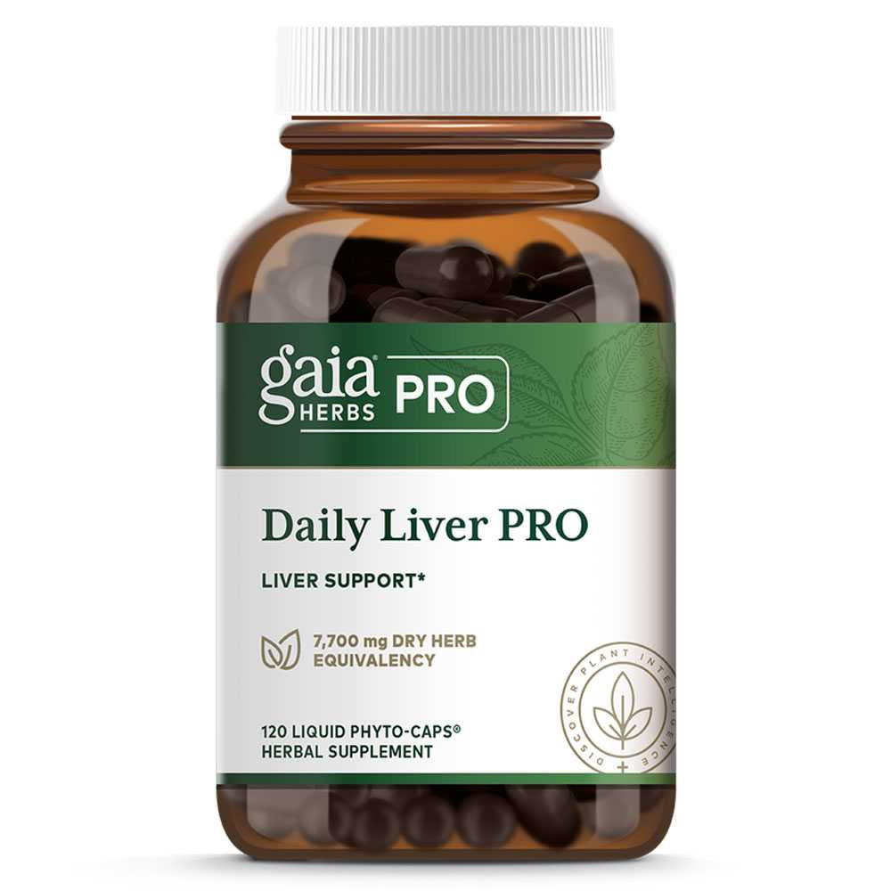 Gaia Herbs PRO Daily Liver Pro - 120 Capsules GAIA52273 BeautifiedYou.com