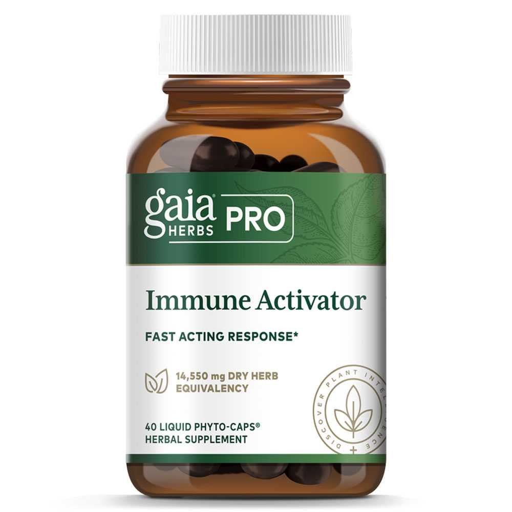 Gaia Herbs PRO Immune Activator - 40 Capsules GAIA03641 BeautifiedYou.com