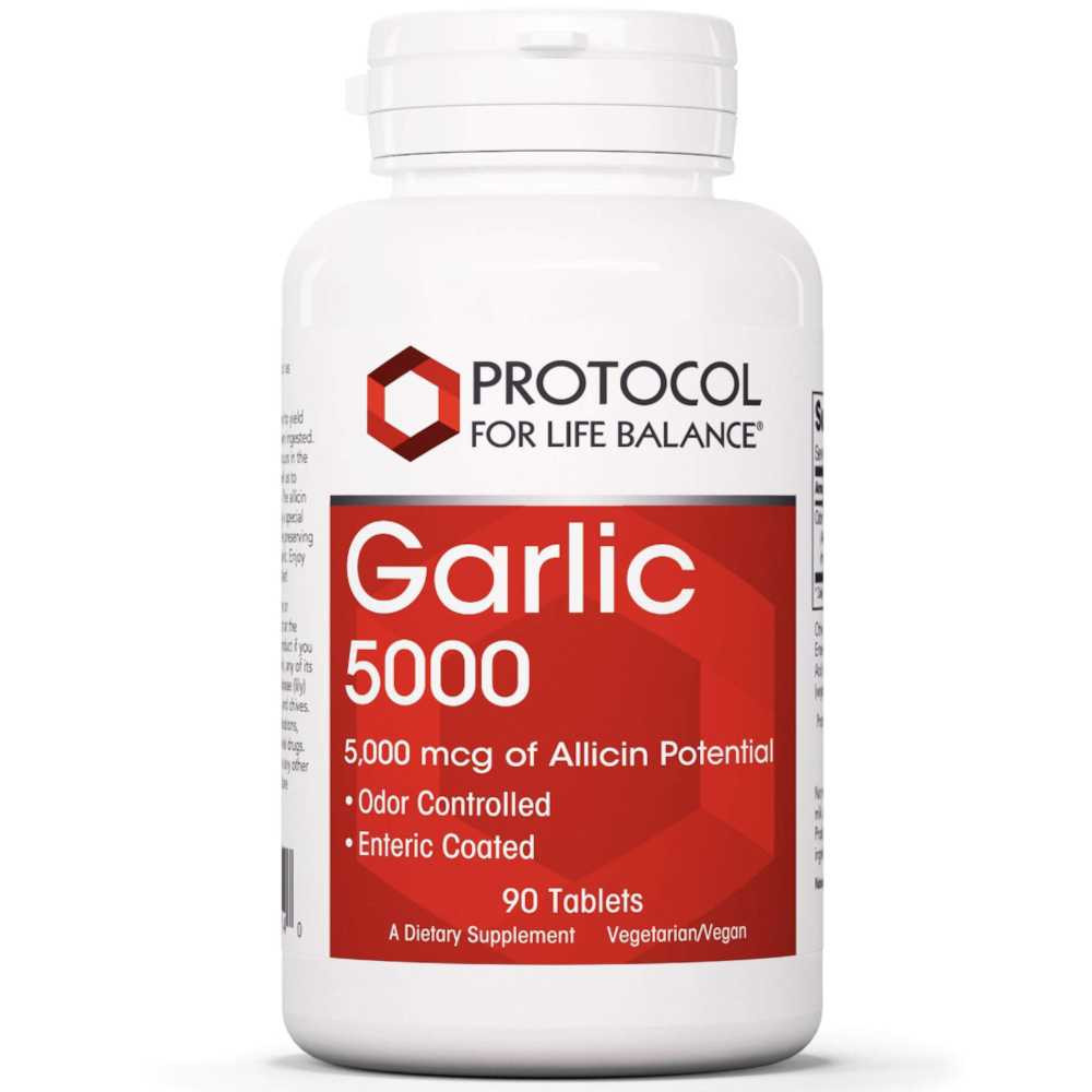 Protocol Garlic 5000 - 90 Tablets PLB18140 BeautifiedYou.com