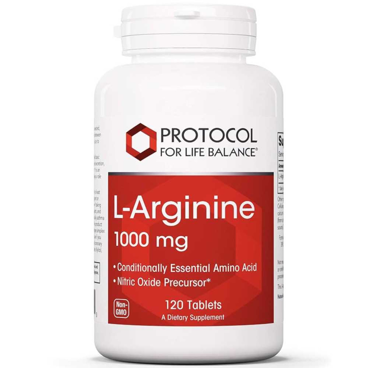 Protocol L-Arginine 1000mg - 120 Tablets PLB00350 BeautifiedYou.com