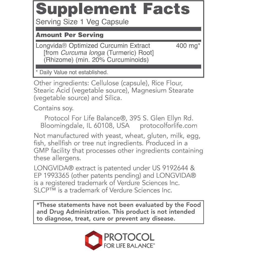 Protocol Cogumin SLCP 400mg - 50 Capsules PLB23953 BeautifiedYou.com