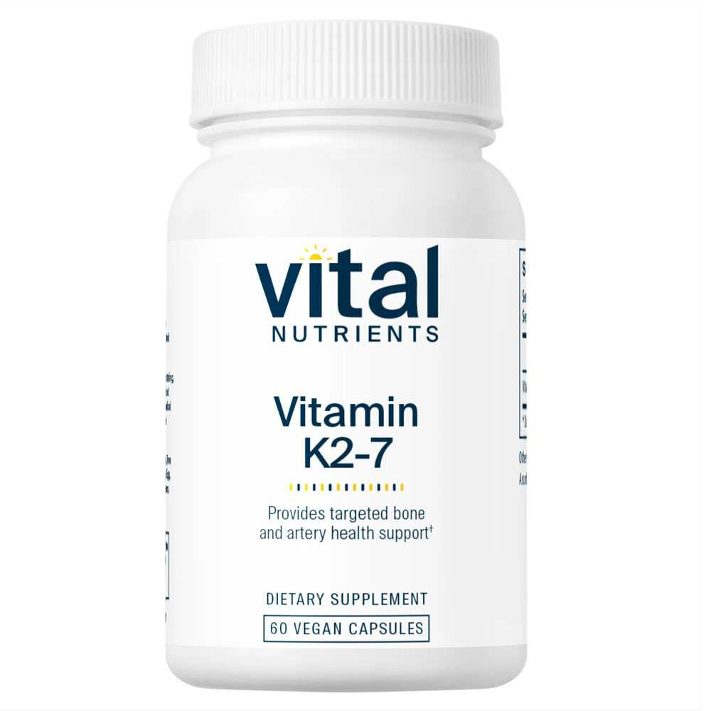 Vital Nutrients Vitamin K2-7 60 vegan capsule bottle