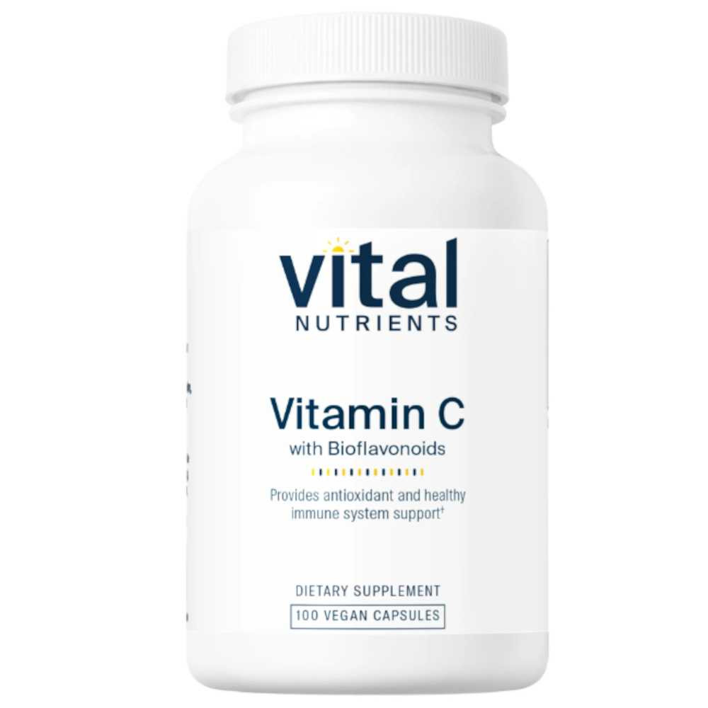 Vital Nutrients Vitamin C with Citrus Bioflavonoids VNT-VCCB BeautifiedYou.com