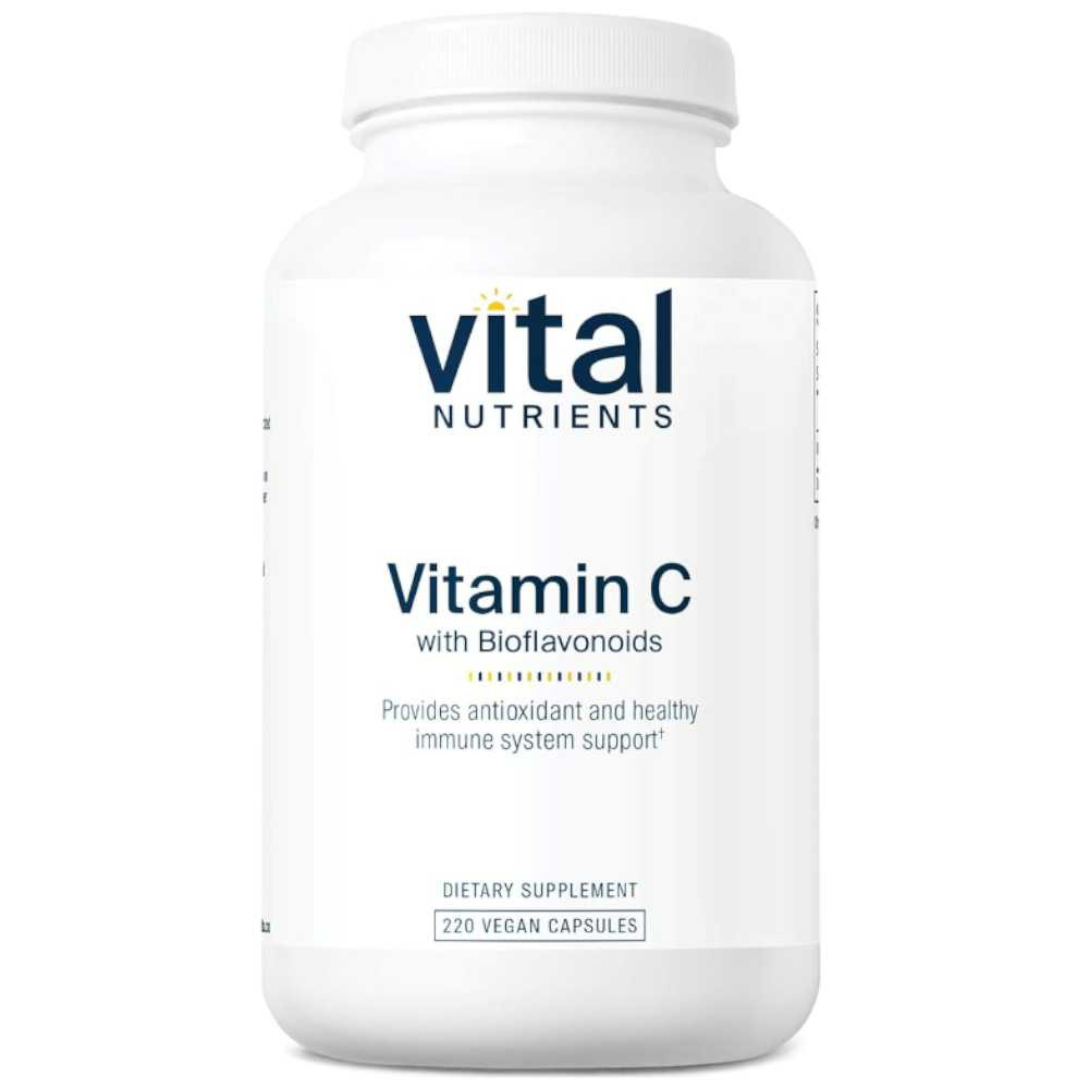 Vital Nutrients Vitamin C with Citrus Bioflavonoids VNT-VCCB BeautifiedYou.com