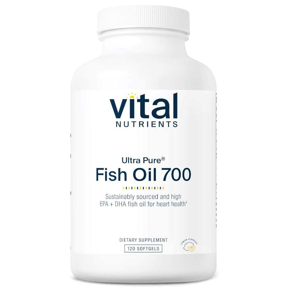 Vital Nutrients Ultra Pure Fish Oil 700 VNT-UPFO BeautifiedYou.com