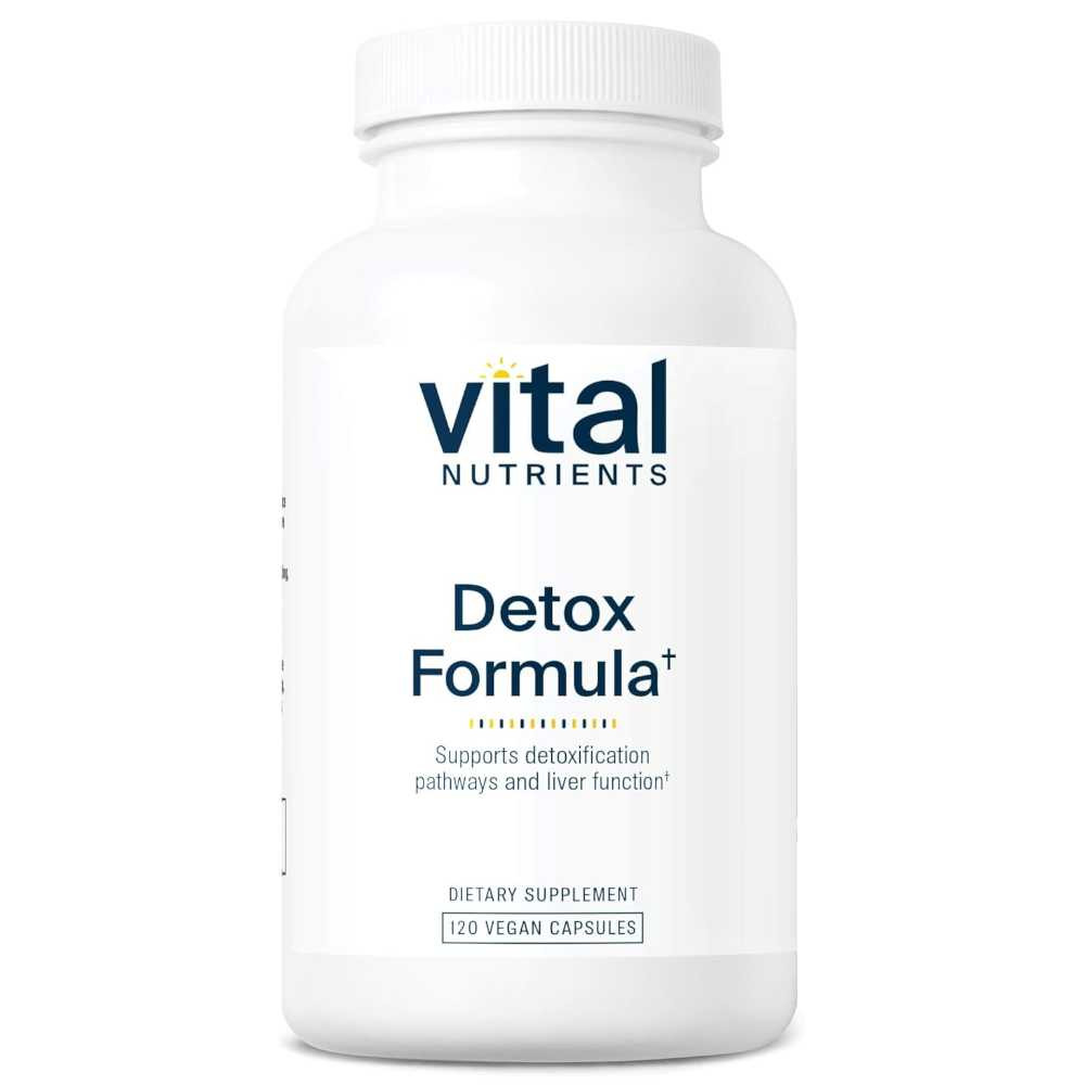 Vital Nutrients Detox Formula 120 vegan capsules bottle
