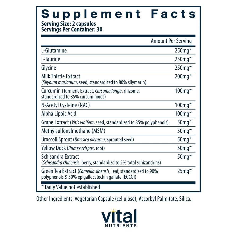 Vital Nutrients Detox Formula VNT-DF BeautifiedYou.com