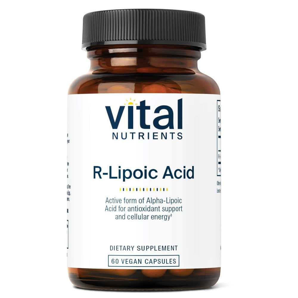 Vital Nutrients R-Lipoic Acid - 60 Capsules VNT31115 BeautifiedYou.com