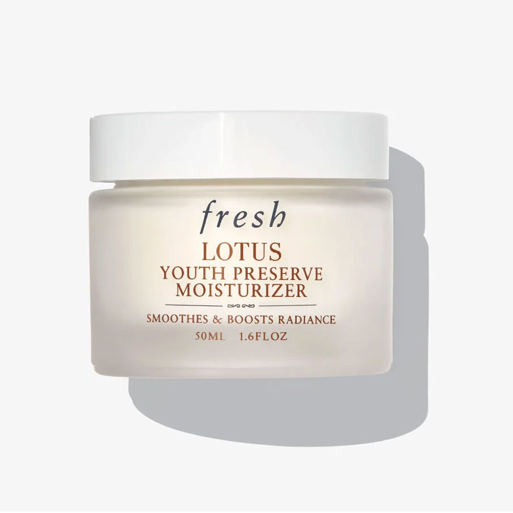 Fresh Lotus Youth Preserve Moisturizer jar