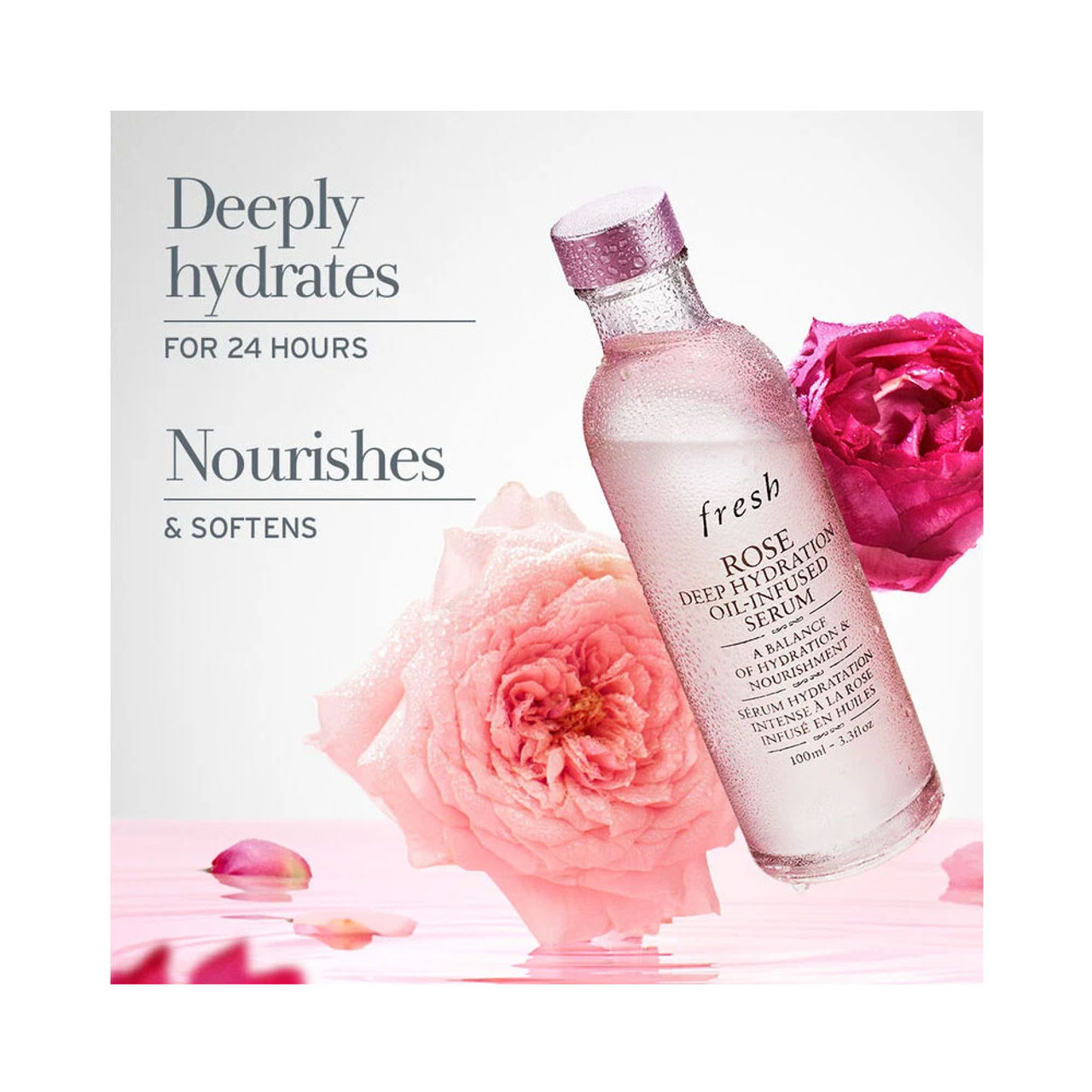 Fresh Rose Deep Hydration Oil-Infused Serum