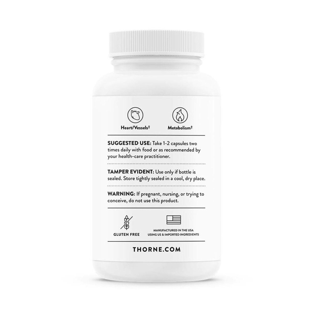 Thorne Berberine - 1000 mg - 60 Capsules THR48008 BeautifiedYou.com