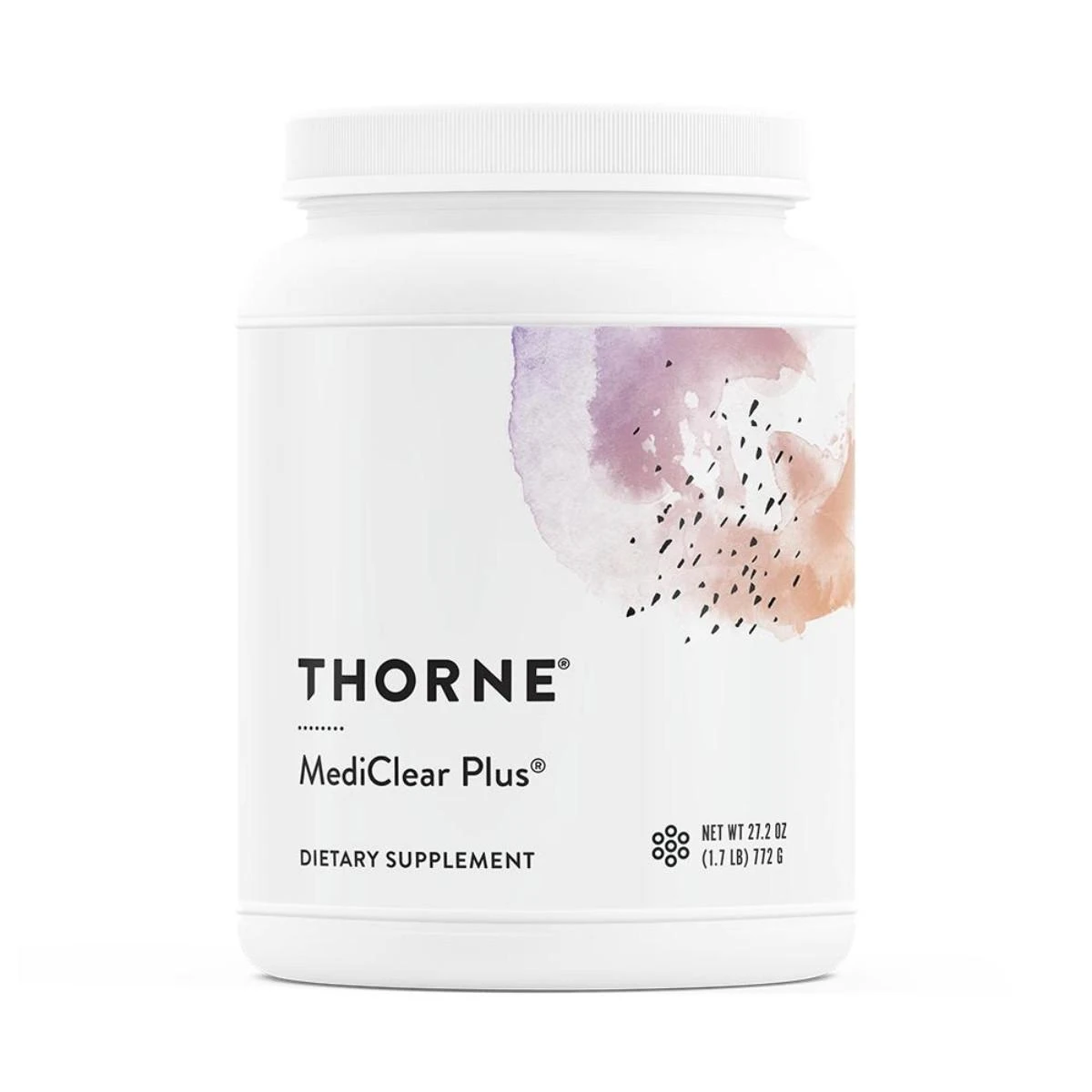 Thorne MediClear Plus 27.2 oz powder canister