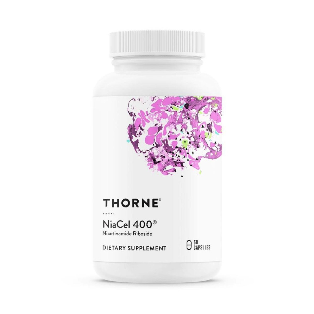 Thorne NiaCel 400 - NSF Certified for Sport - 60 Capsules THR12085 BeautifiedYou.com