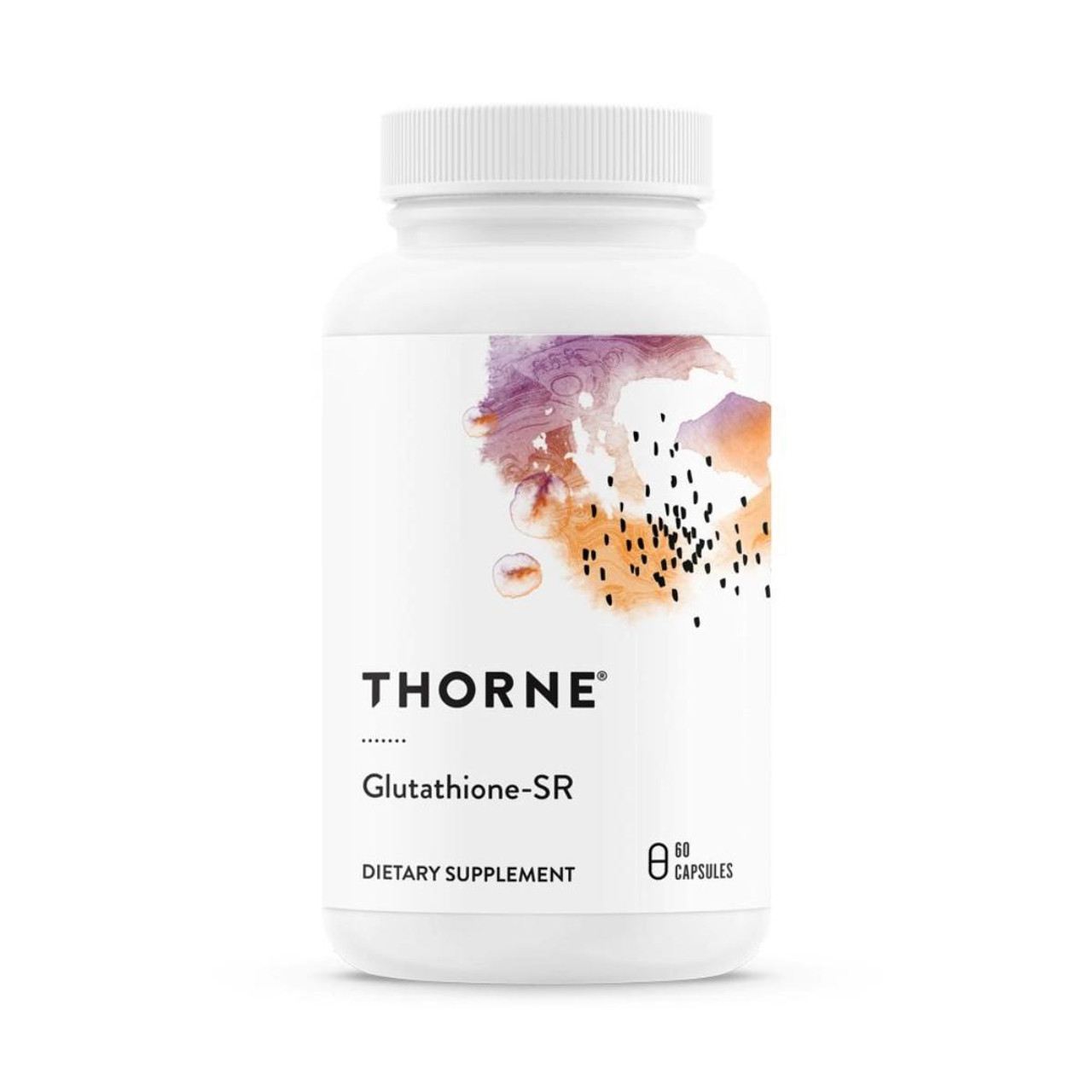 Thorne Glutathione-SR - NSF Certified for Sport - 60 Capsules THR40038 BeautifiedYou.com