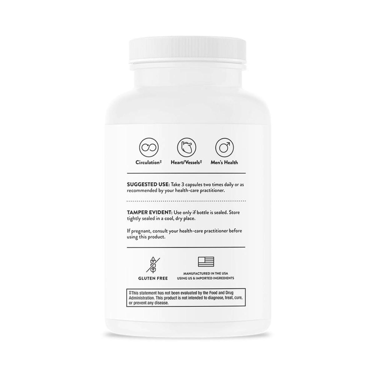Thorne L-Arginine Plus - 180 Capsules THR26018 BeautifiedYou.com
