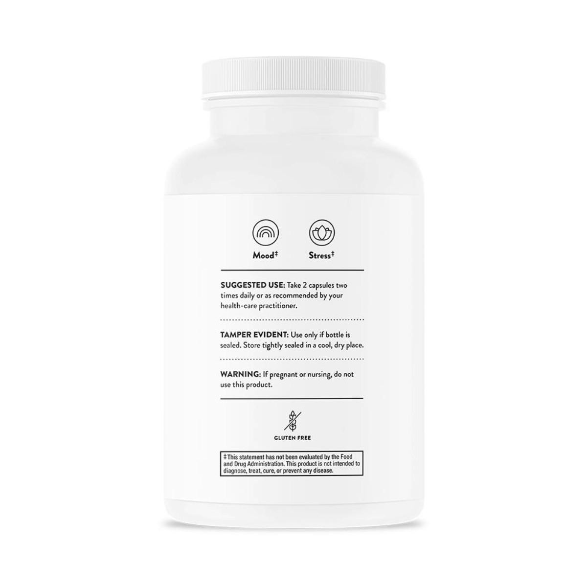 Emotion Balance Support bottle suggested use side