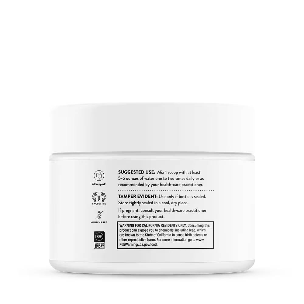 Thorne Leaky Gut Support, Orange Vanilla Flavor - NSF Certified for Sport - 5.9 oz