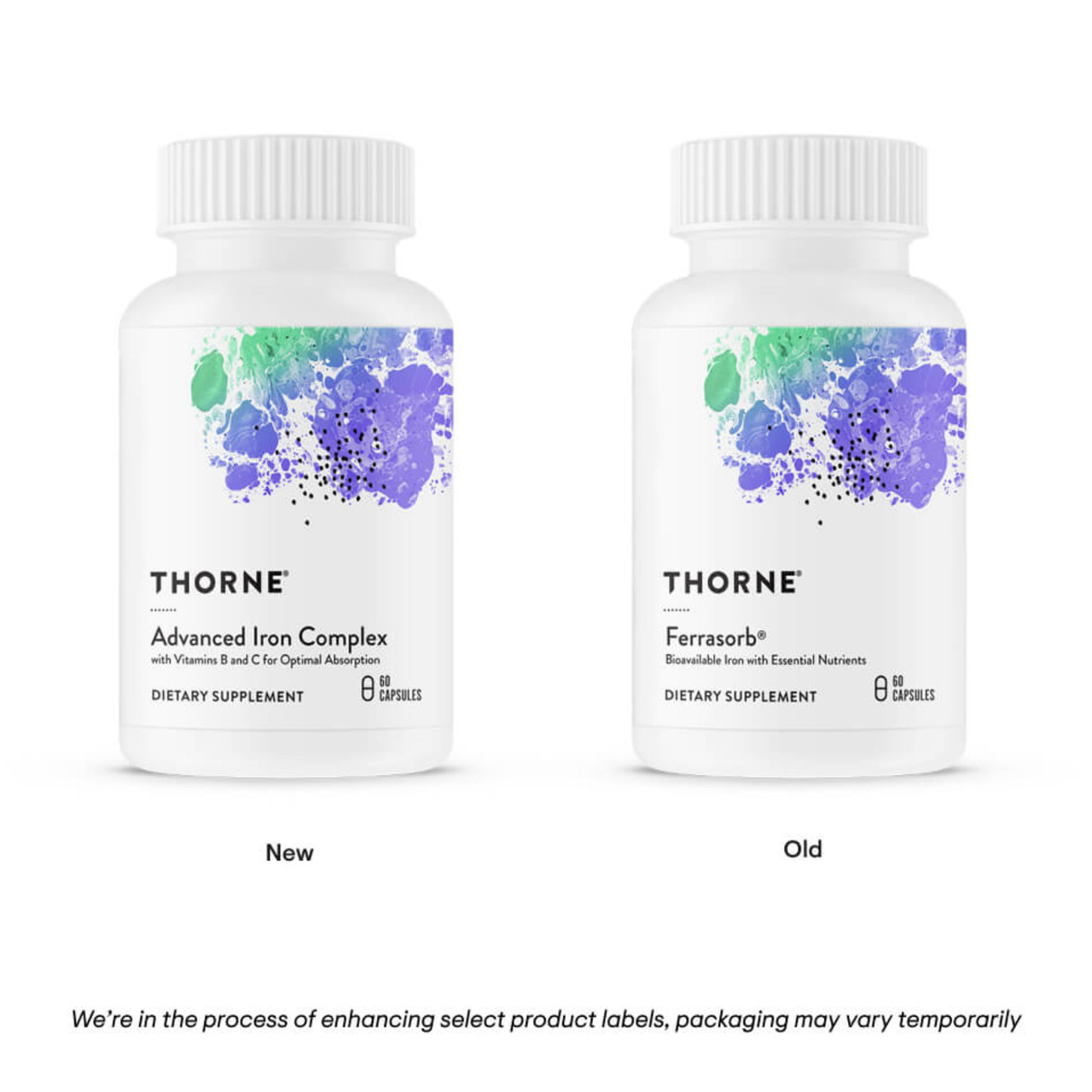 Thorne Advanced Iron Complex - 60 Capsules