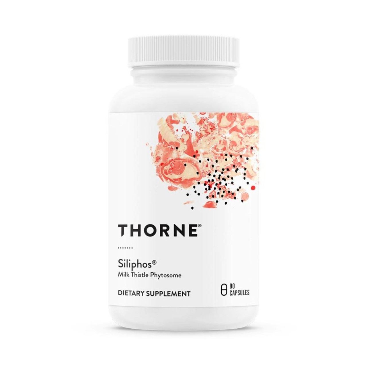 Thorne Siliphos (Silybin Phytosome) - 90 Capsules THR33010 BeautifiedYou.com
