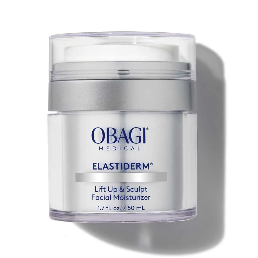 Obagi ELASTIderm Lift Up and Sculpt Facial Moisturizer 1.7 fl oz silver jar