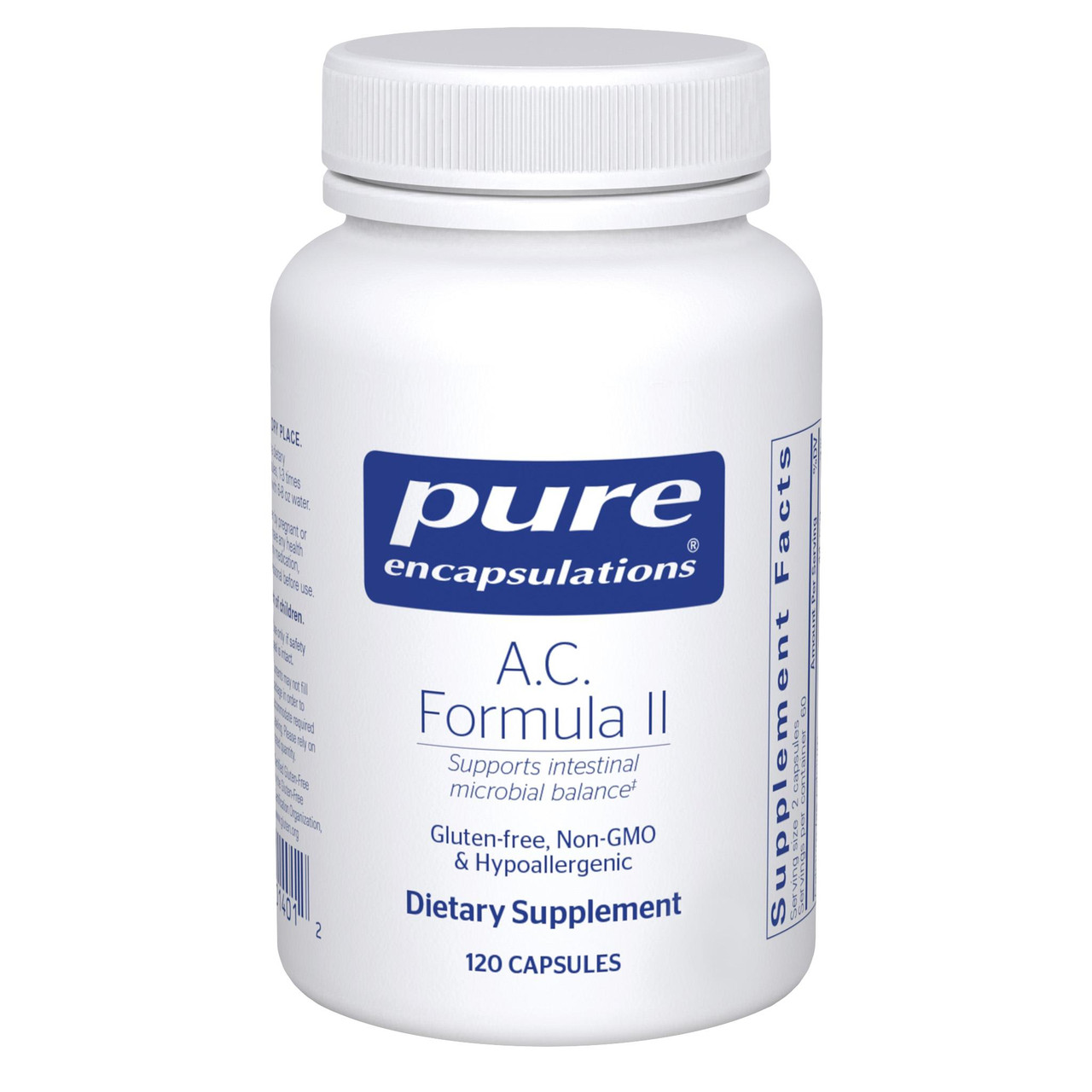 Pure Encapsulations A.C. Formula II - 120 Capsules PURE14012 BeautifiedYou.com