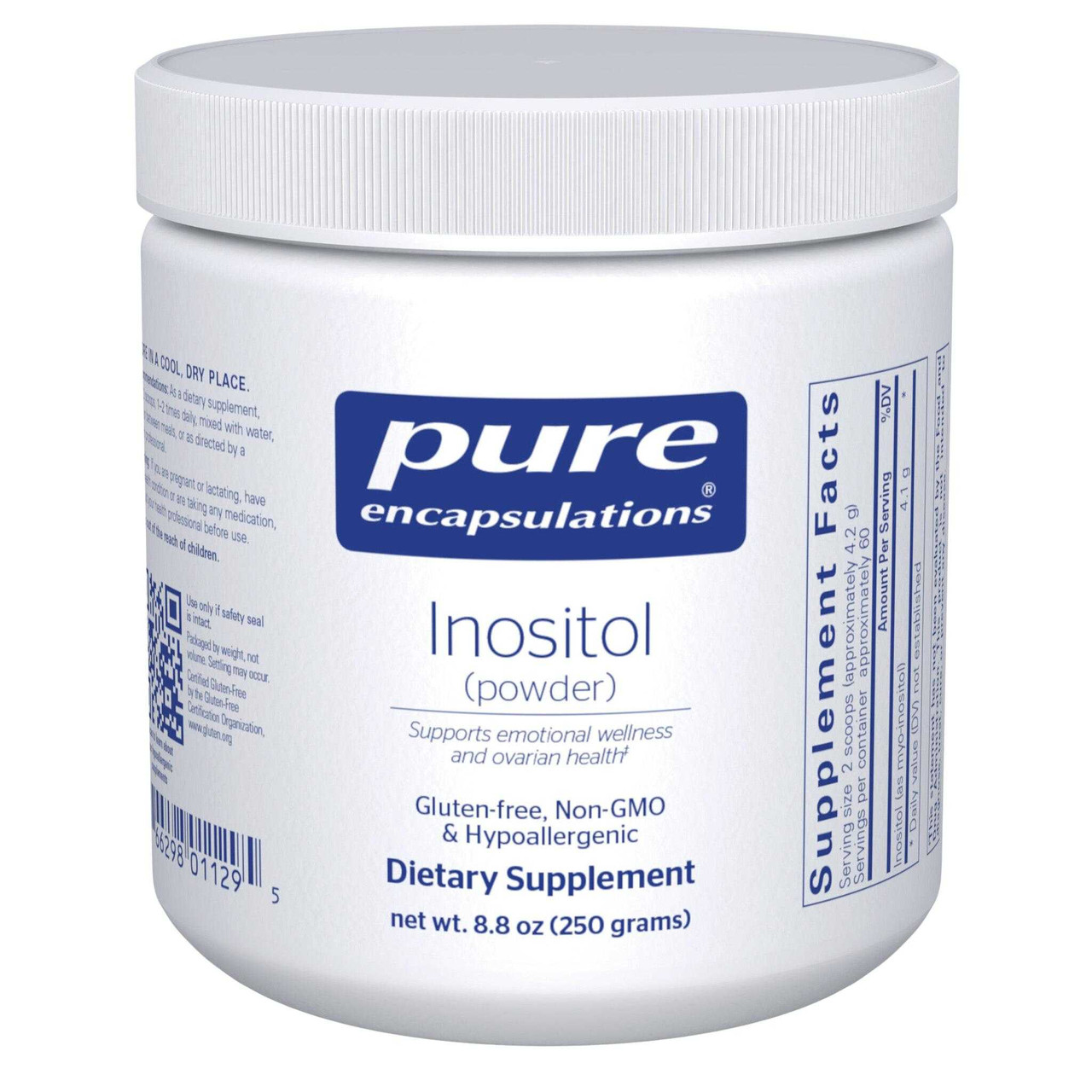 Pure Encapsulations Inositol (Powder) - 250 Grams PURE11295 BeautifiedYou.com