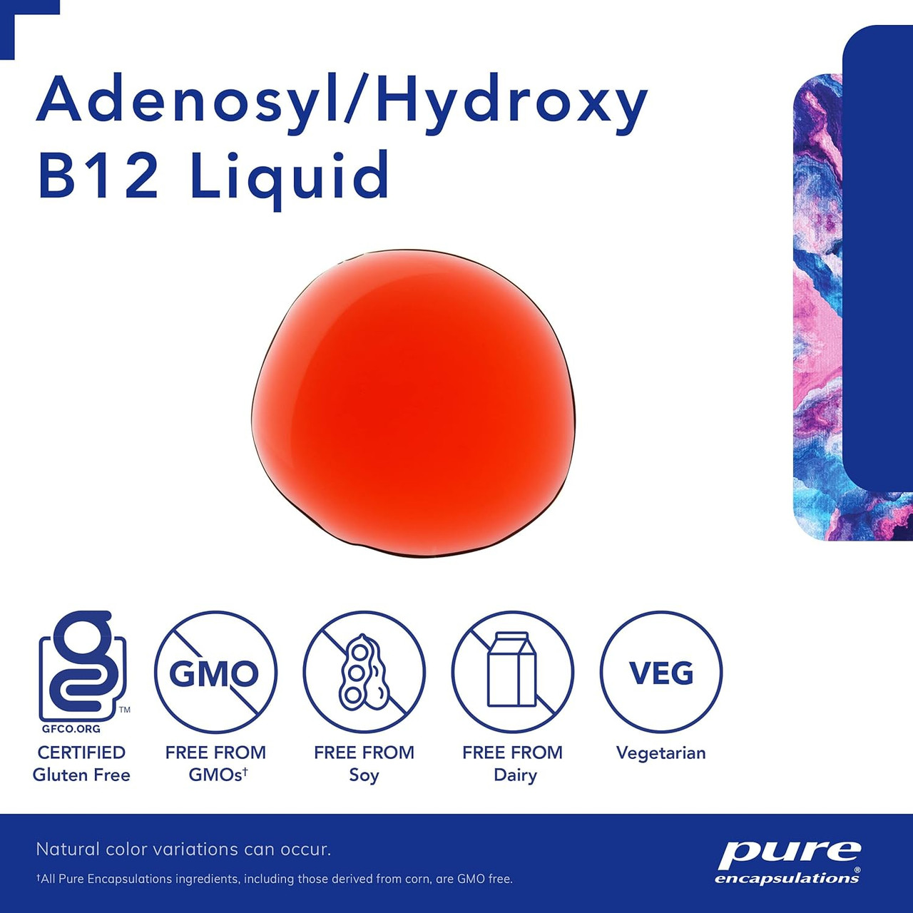 Pure Encapsulations Adenosyl/Hydroxy B12 Liquid - 30 Milliliters