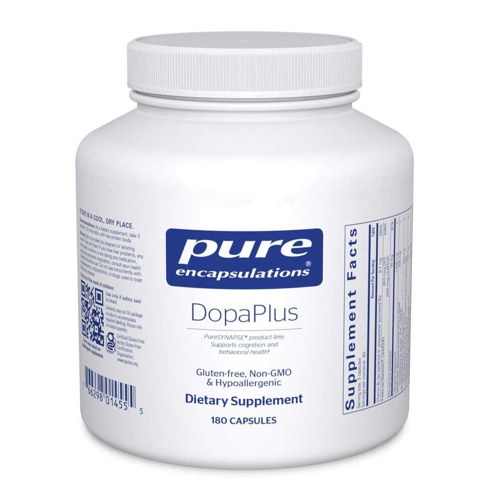 Pure Encapsulations DopaPlus 180 capsule bottle