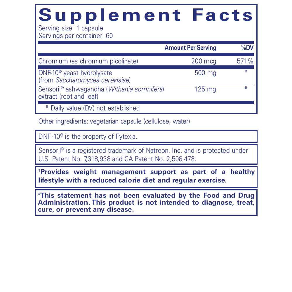 Pure Encapsulations PureLean Satiety - 60 Capsules PURE24714 BeautifiedYou.com