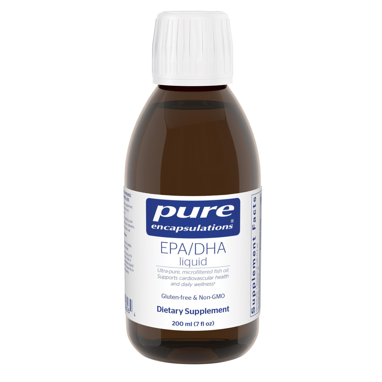 Pure Encapsulations EPA/DHA Liquid - 200 Milliliters PURE08264 BeautifiedYou.com