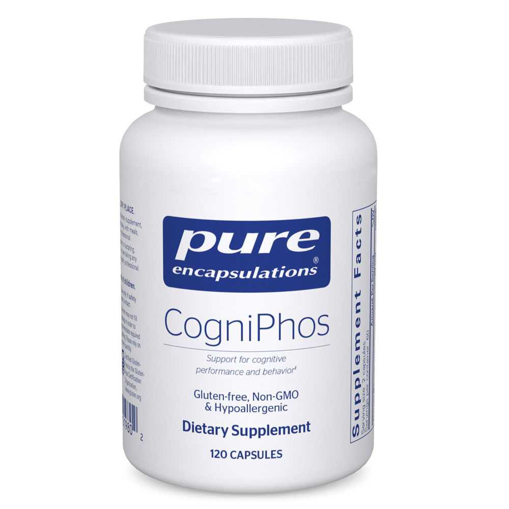 Pure Encapsulations CogniPhos - 120 Capsules PURE19802 BeautifiedYou.com