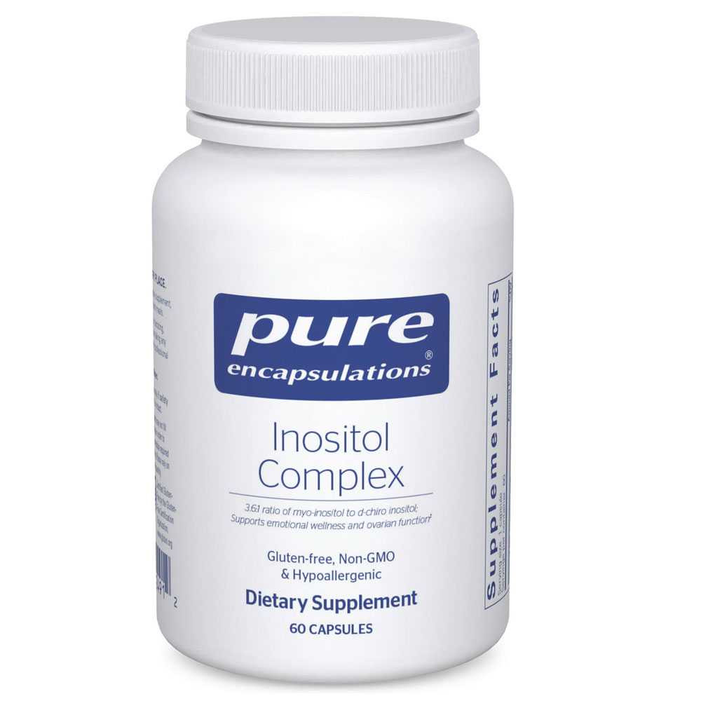 Pure Encapsulations Inositol Complex - 60 Capsules PURE24912 BeautifiedYou.com