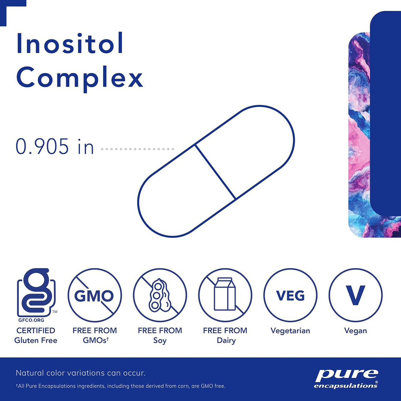 Pure Encapsulations Inositol Complex - 60 Capsules