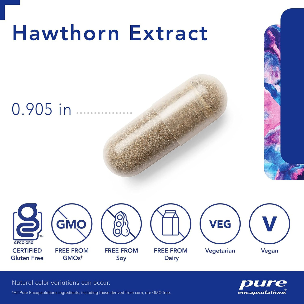 Pure Encapsulations Hawthorn Extract - 120 Capsules
