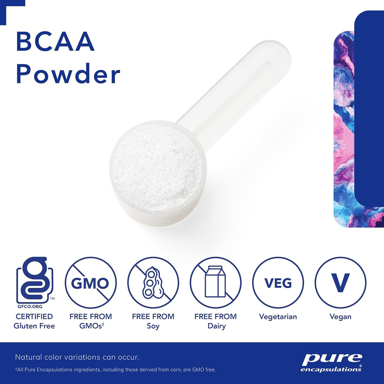 Pure Encapsulations BCAA Powder - 227 Grams