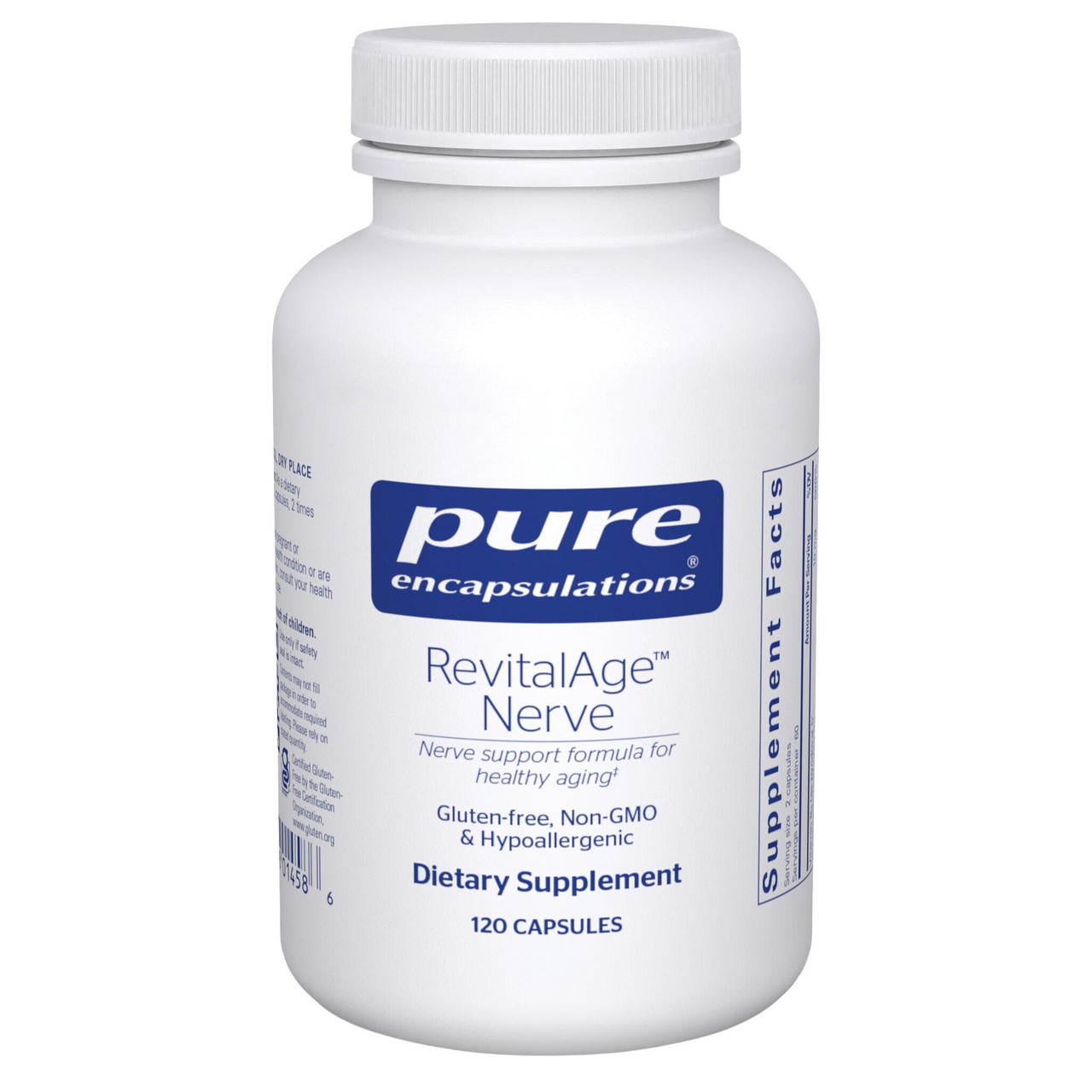 Pure Encapsulations RevitalAge Nerve - 120 Capsules PURE14586 BeautifiedYou.com