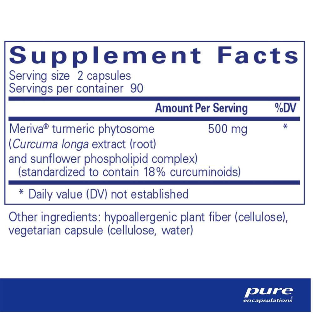 Pure Encapsulations CurcumaSorb - 180 Capsules PURE13510 BeautifiedYou.com